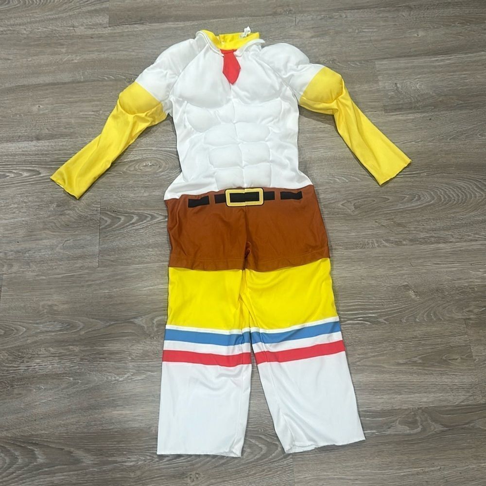 SPONGEBOB SQUAREPANTS Muscles Invincibubble Halloween Costume Boy's Small 4-6